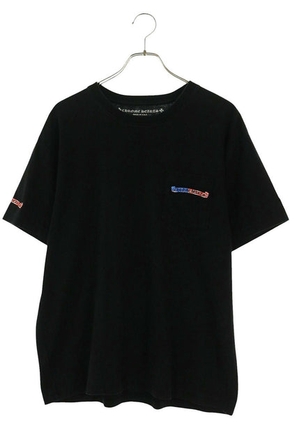 Chrome Hearts PPO US SCRL Flag Logo T-Shirt Black Size XL
