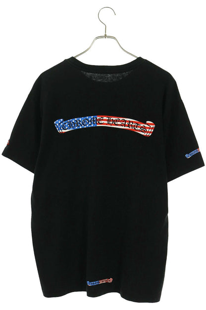 Chrome Hearts PPO US SCRL Flag Logo T-Shirt Black Size XL