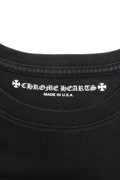 Chrome Hearts PPO US SCRL Flag Logo T-Shirt Black Size XL
