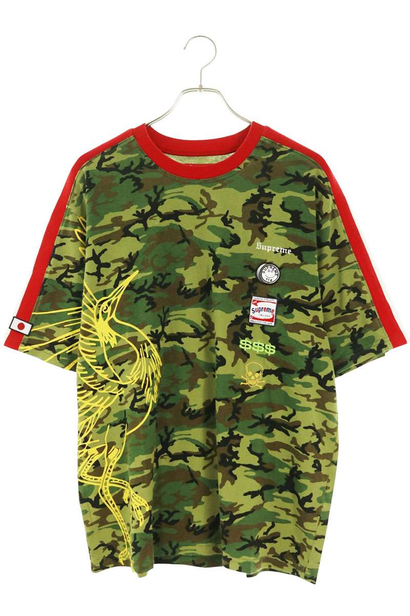 SUPREME 25AW Crane S/S T-Shirt Green Size M