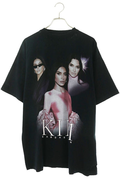 BALENCIAGA Kim Photo Print Vintage T-Shirt Size 2