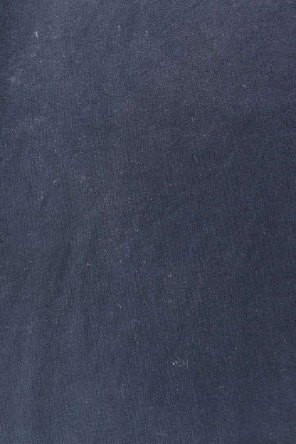 THOM BROWNE Side Slit T-Shirt Navy Size 3