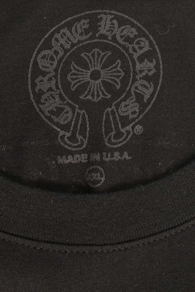 Chrome Hearts Osaka Ltd Back Scroll T-Shirt Black Size XXL