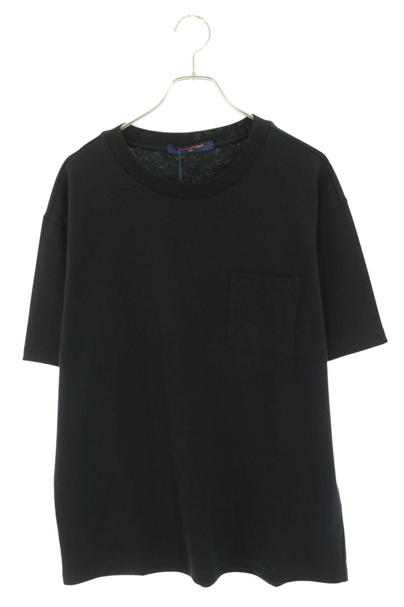 LOUISVUITTON 24SS Monogram Pocket T-Shirt Black Size L