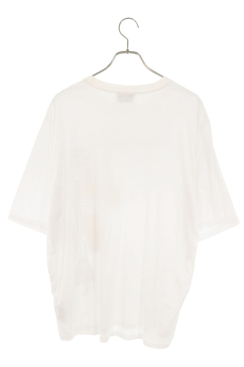HERMES Arne en Gouache Print T-Shirt White Size XL