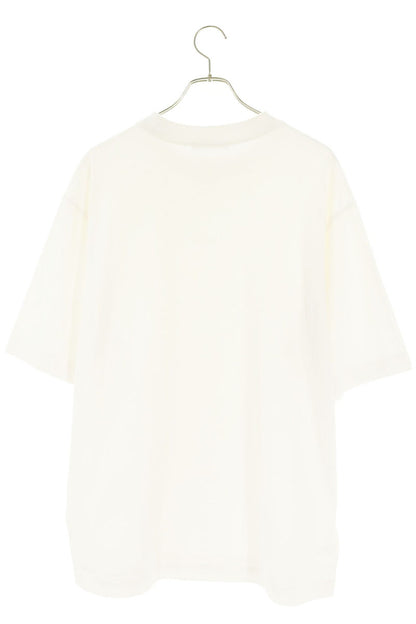 ACNE STUDIOS Logo Stamp Print T-Shirt White Size M