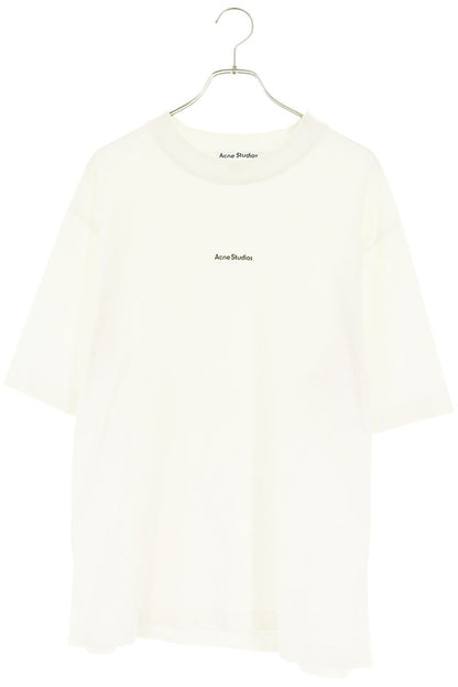 ACNE STUDIOS Logo Stamp Print T-Shirt White Size M