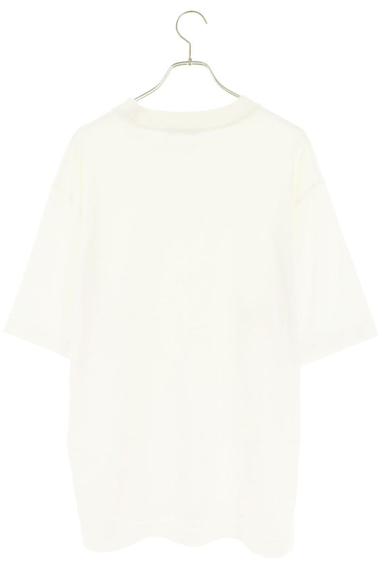 ACNE STUDIOS Logo Stamp Print T-Shirt White Size M