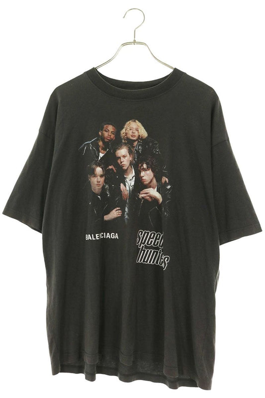 BALENCIAGA Speedhunters Print T-Shirt Black Size S