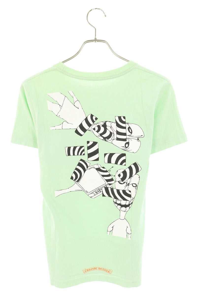 Chrome Hearts PPO SEAFORM GRN MATTY Print T-Shirt Size XS