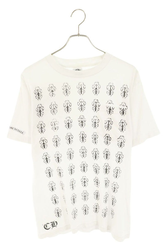 Chrome Hearts White Vine Dagger Print T-Shirt Size M