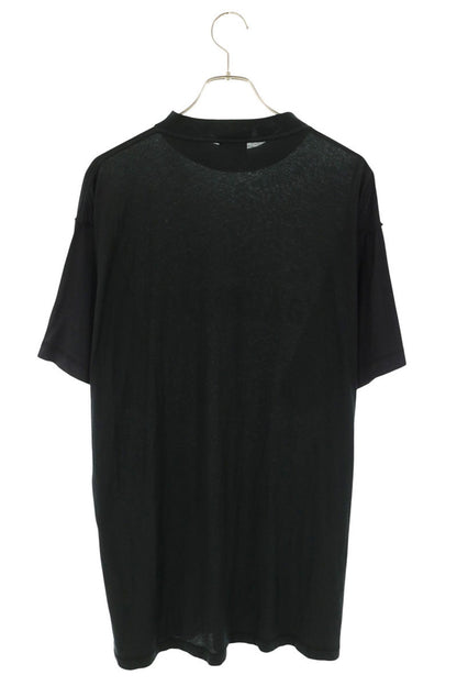 BALENCIAGA Black Inside-Out Logo T-Shirt Size 1