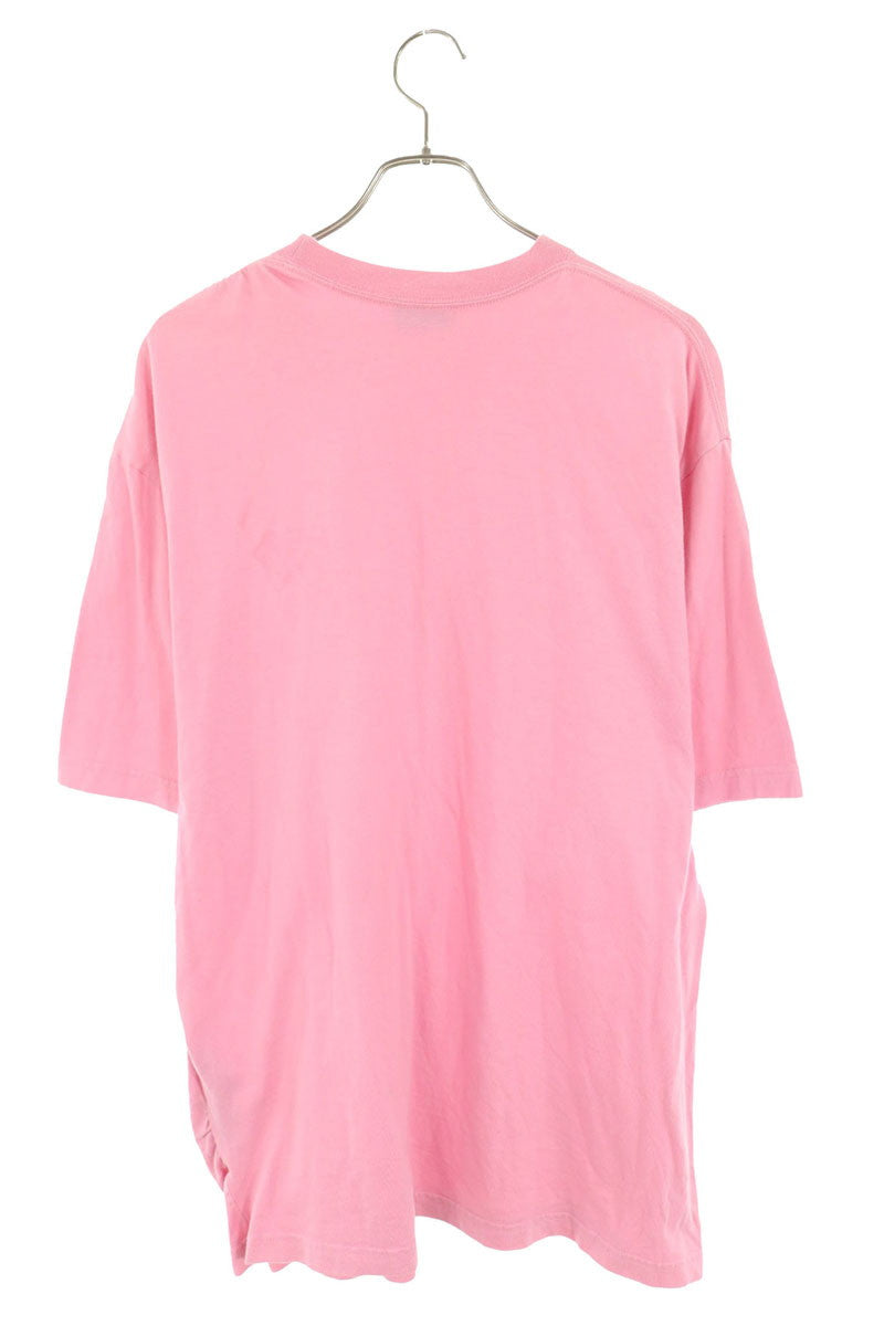 BALENCIAGA Pink BEBE Rhinestone Oversized T-Shirt Size 2