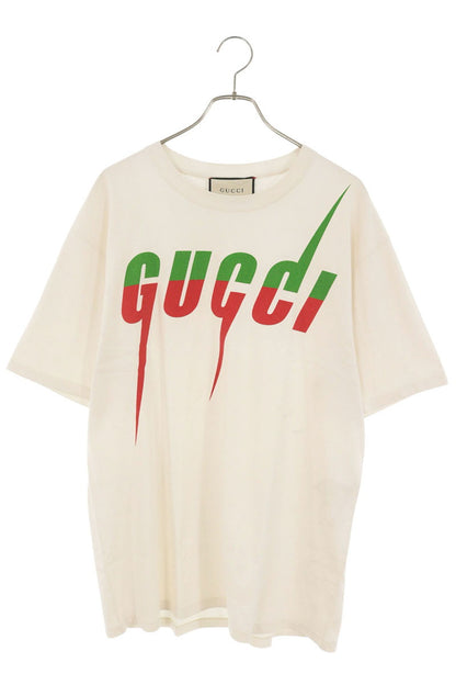 GUCCI GG Blade Crewneck T-Shirt White Size L