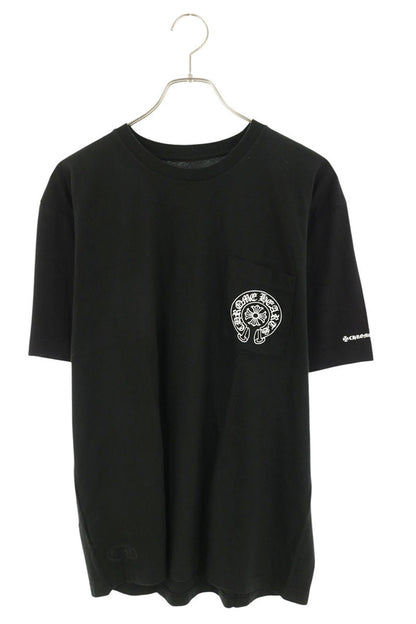 Chrome Hearts Back Horseshoe Print Pocket T-Shirt Size L