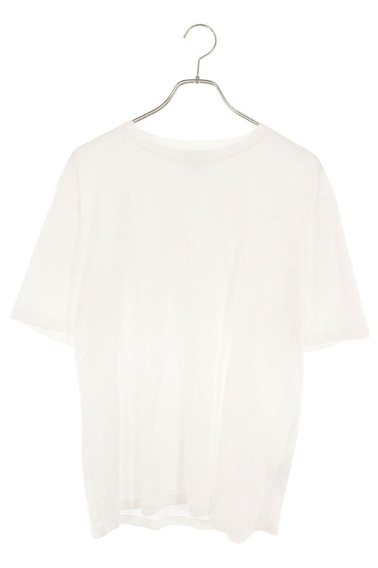 Berluti White Calligraphy Embroidered T-Shirt Size M