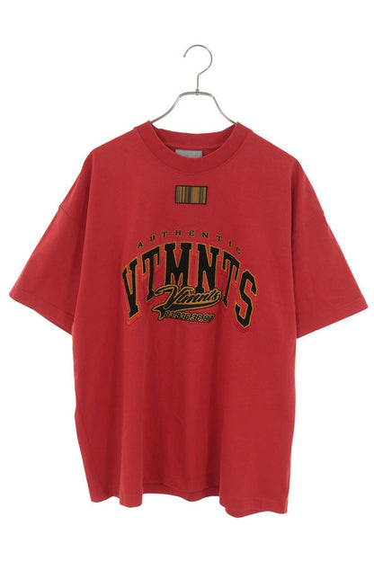 VTMNTS Logo Patch Cotton T-Shirt Size L