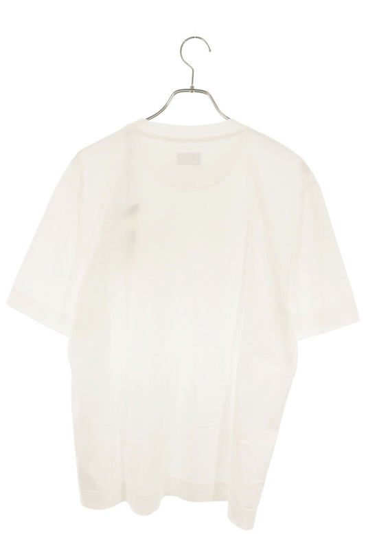 FENDI Rhinestone Embellished T-Shirt White Size M