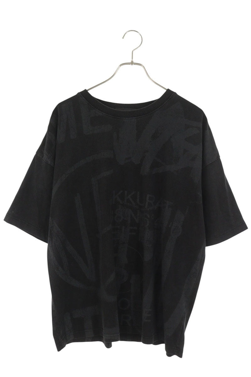 STUDIOS Graffiti Print T-Shirt Black Size S