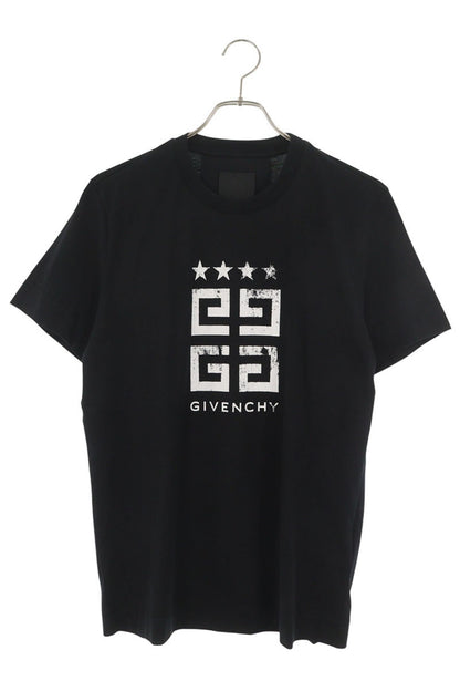 GIVENCHY Logo Print T-Shirt Black Size S
