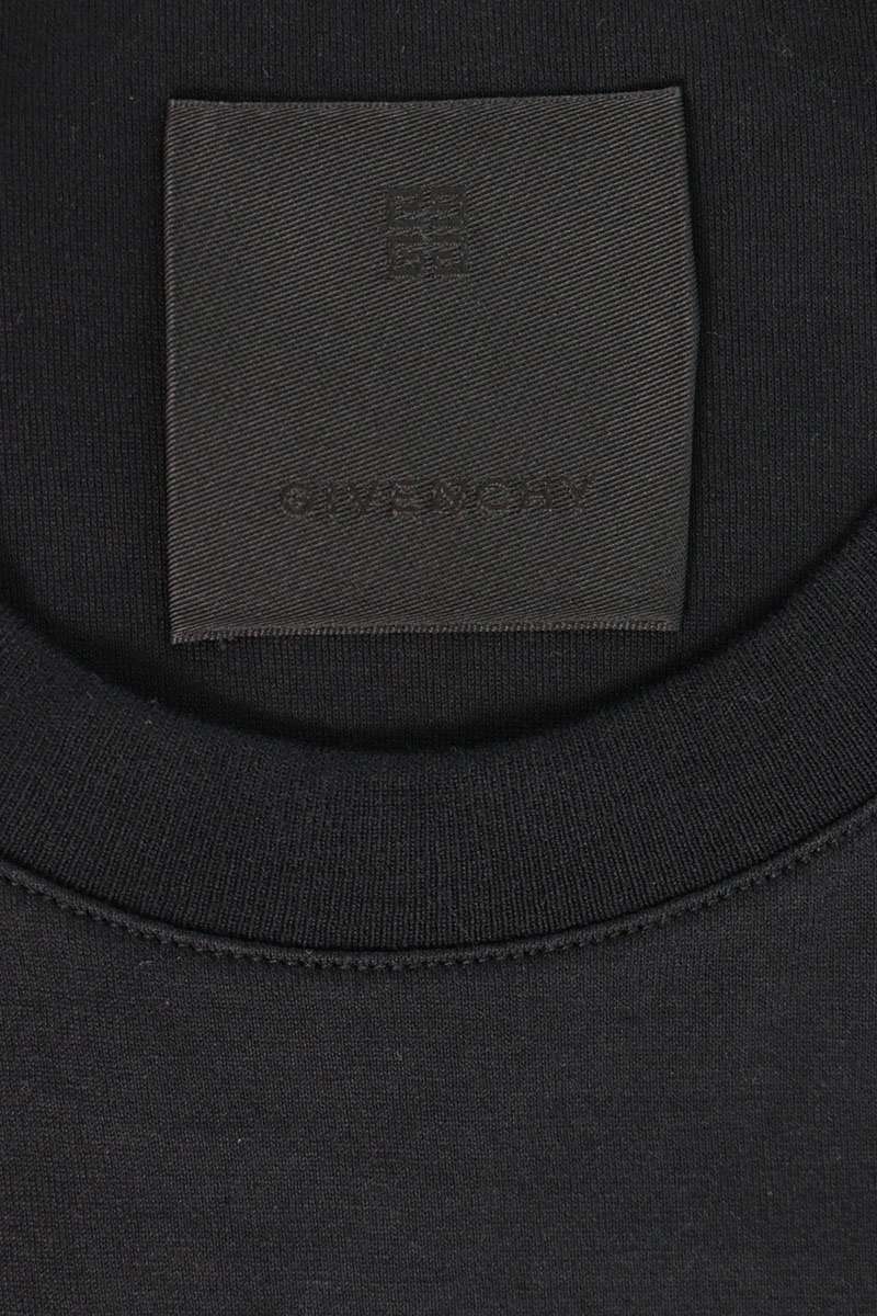 GIVENCHY Logo Print T-Shirt Black Size S