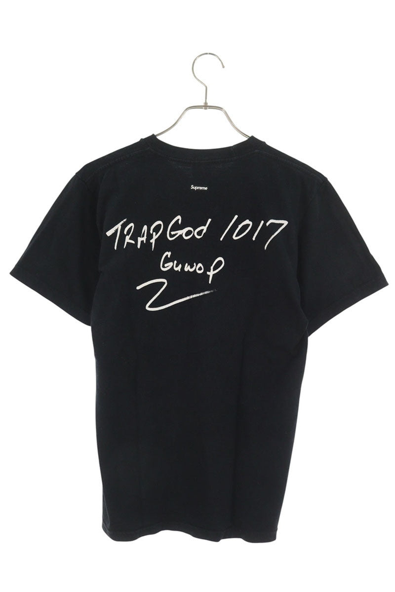 SUPREME 16AW Gucci Mane Tee Photo Print T-Shirt Black Size S