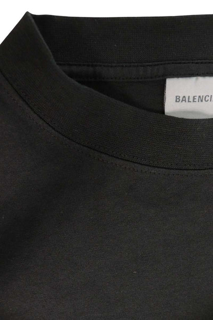 BALENCIAGA 26SS The Door Artwork Print T-Shirt Black Size XS