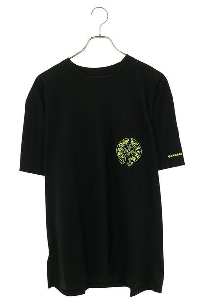Chrome Hearts Black Yellow Horseshoe Print T-Shirt Size XL