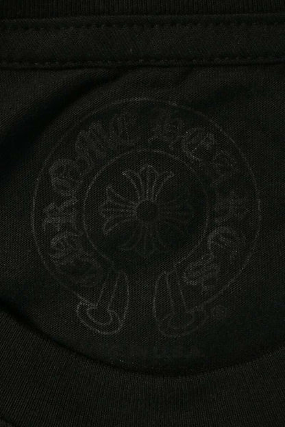 Chrome Hearts Black Yellow Horseshoe Print T-Shirt Size XL