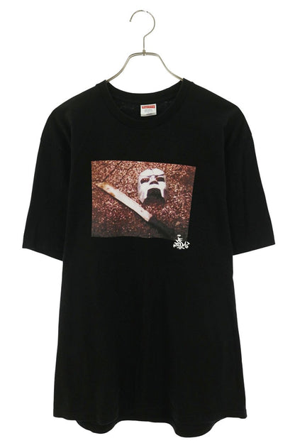 SUPREME 23AW MF DOOM Front Print T-Shirt Black Size L