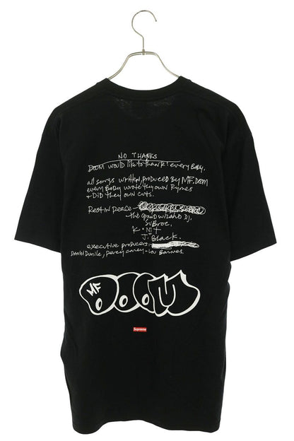 SUPREME 23AW MF DOOM Front Print T-Shirt Black Size L