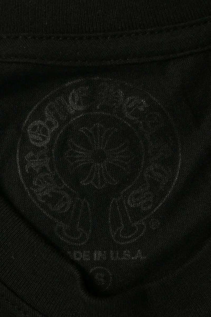 Chrome Hearts Black Yellow Horseshoe Print Multi Size S