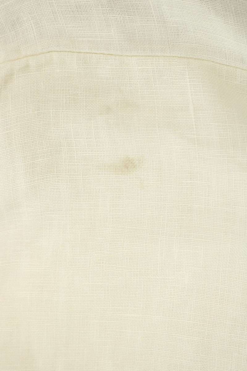 Porter Classic Linen Crewneck T-Shirt Off-White Size 3