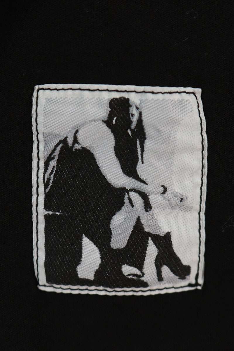 DRKSHDW 26SS LEVEL T Cotton T-Shirt Black Size L
