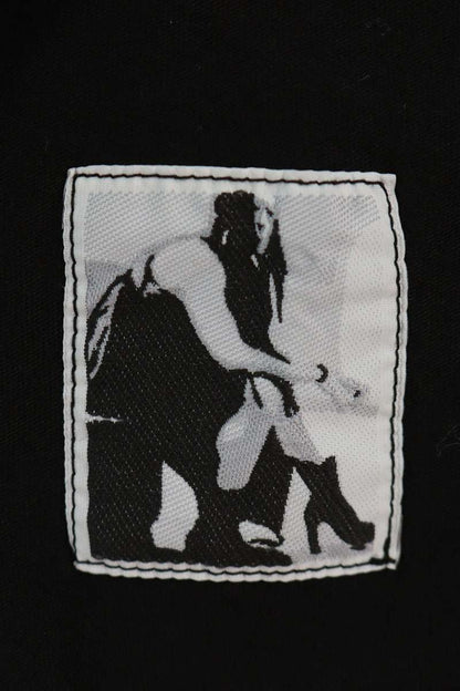 DRKSHDW 26SS LEVEL T Cotton T-Shirt Black Size L