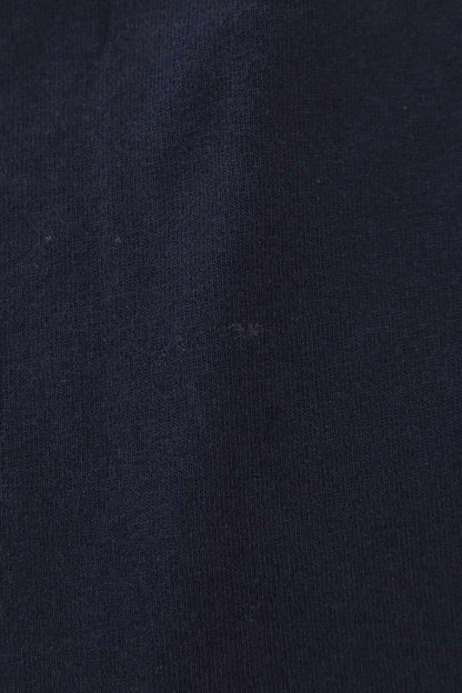 VETEMENTS Front Logo Bicolor T-Shirt Black/Navy Size S