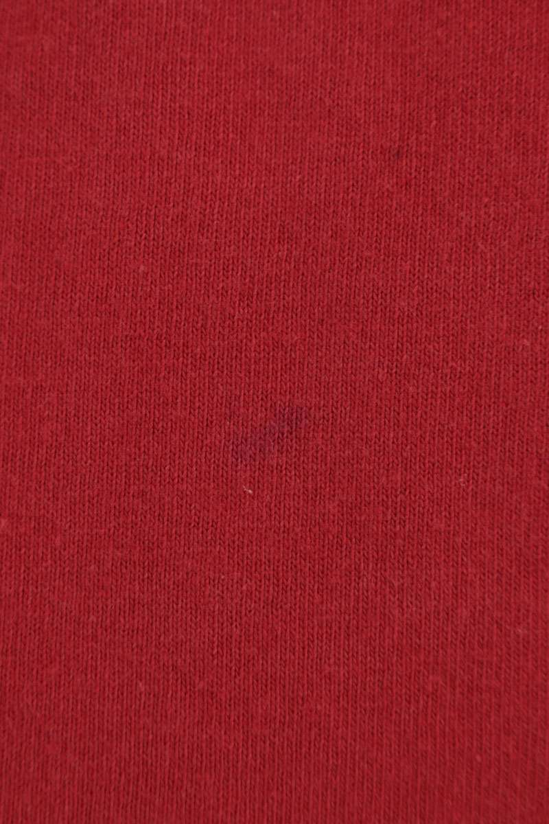 VETEMENTS Front Logo Bicolor T-Shirt Black/Red Size M