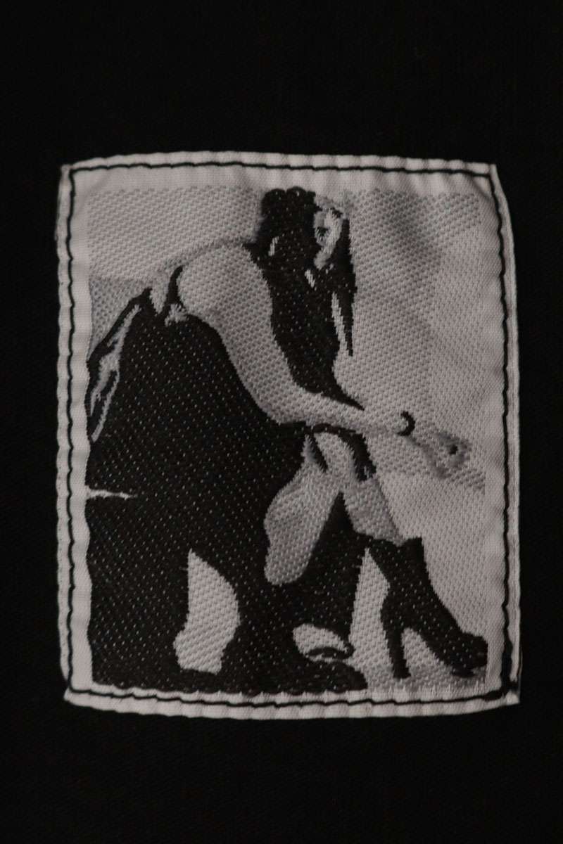 DRKSHDW 26SS LEVEL T Cotton T-Shirt Black Size M