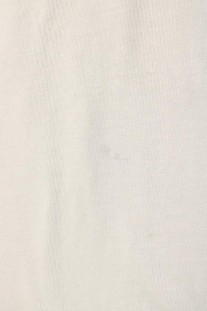 Burberry Embroidered Logo T-Shirt White Size M
