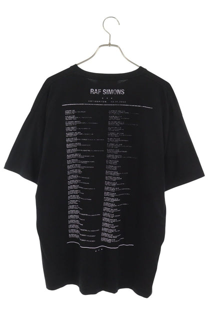 RAF SIMONS 21SS TEENAGE DREAMS Print T-Shirt Black Size L