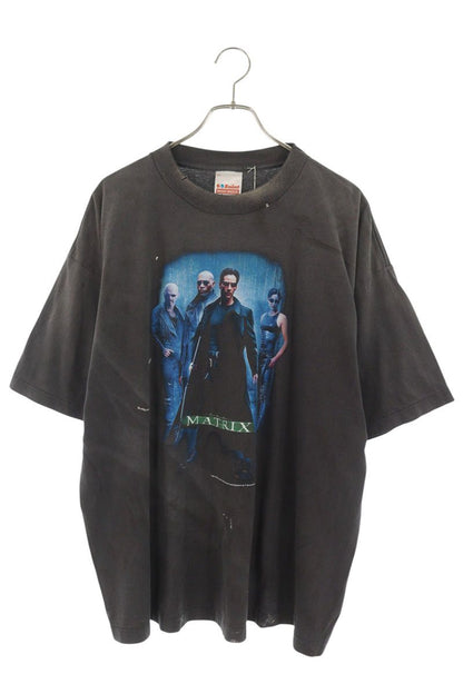 SAINT MICHAEL 25AW The Matrix Vintage Print T-Shirt Size XL