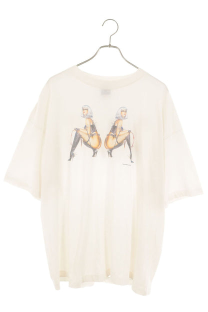 SAINT MICHAEL 25AW Sorayama Ladies Print T-Shirt Size XXL