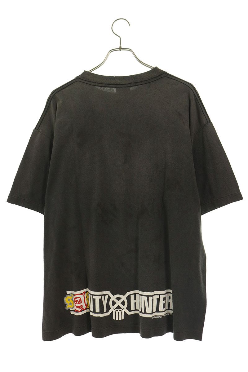 SAINT MICHAEL 26SS x Bounty Hunter T-Shirt Black Size L