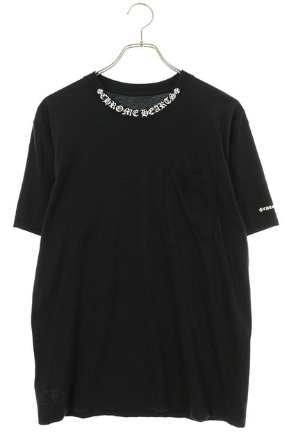 Chrome Hearts Neck Logo Cotton T-Shirt Size M