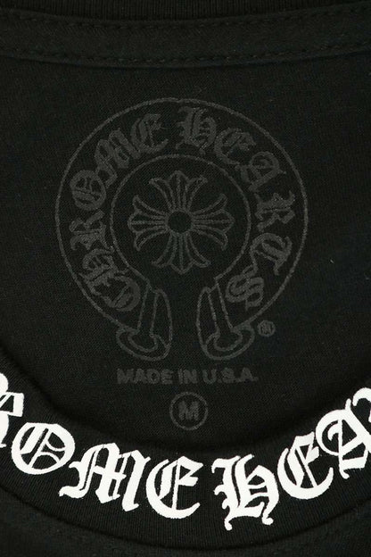 Chrome Hearts Neck Logo Cotton T-Shirt Size M