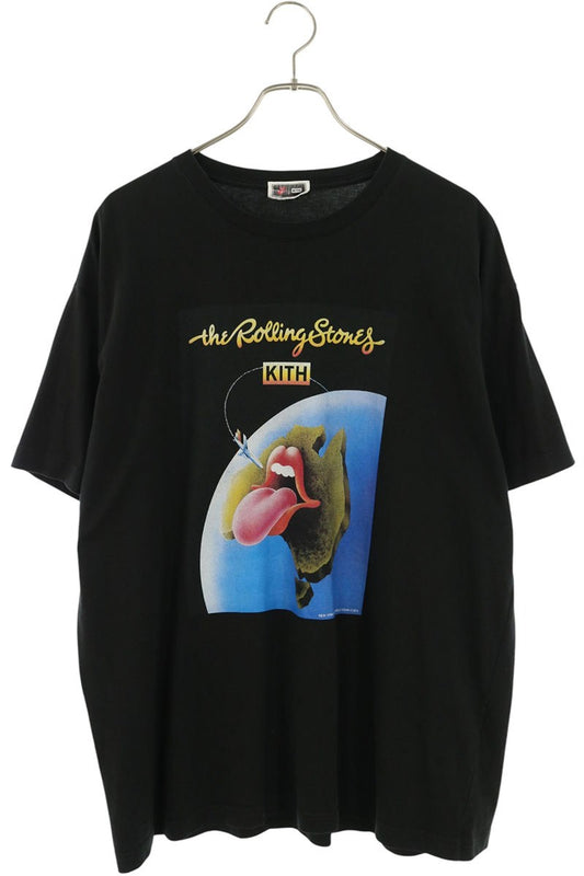 KITH 25SS Rolling Stones Poster T-Shirt Black Size L