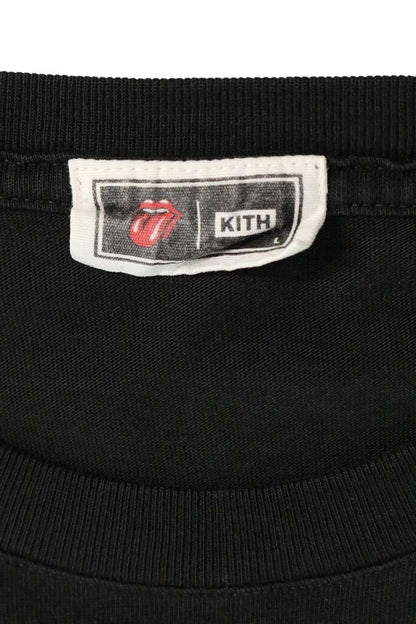 KITH 25SS Rolling Stones Poster T-Shirt Black Size L