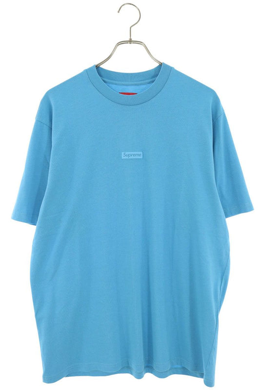 SUPREME High Density Small Box S/S T-Shirt Light Blue Size M