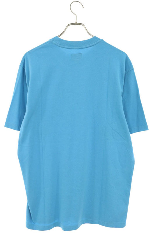 SUPREME High Density Small Box S/S T-Shirt Light Blue Size M
