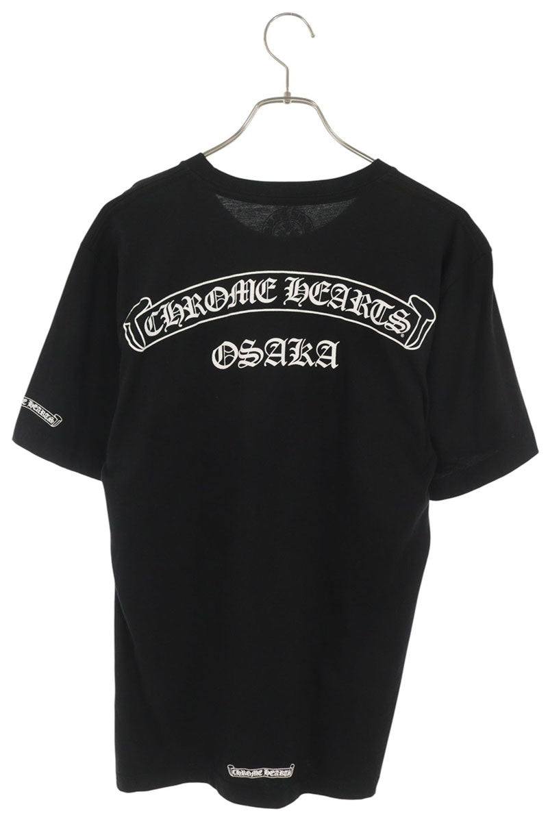 Chrome Hearts Osaka Ltd Back Scroll T-Shirt Black Size M
